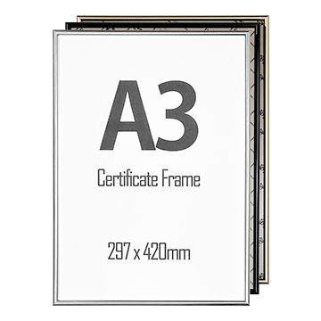 鋁邊證書框 (A3-297 x 420mm)