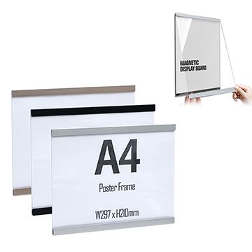 A4 Self-Adhesive Poster Frame (Landscape / W297 X H210mm)