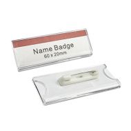 Name Badge (Pin / W60 x H20mm)