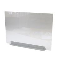 透明亞加力桌面屏風擋板 (W800 x H550mm/鋁質底座)