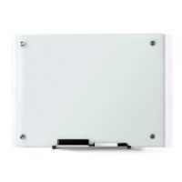 121.5 x 91.5cm Matt Clear Tempered Glass Whiteboard