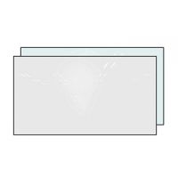 180 x 90cm Framed Magnetic Glass Whiteboard