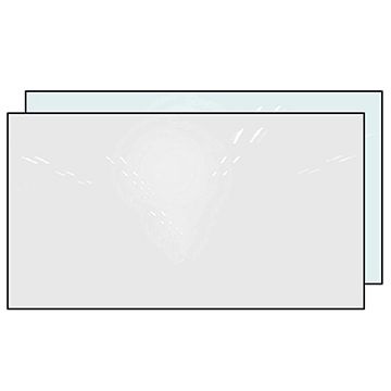 240 x 120cm Framed Magnetic Glass Whiteboard