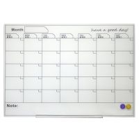 Monthly Planner 磁性玻璃白板 (90 x 60cm)