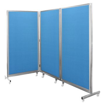 Z-fold Moveable Bulletin Boards (W90 x H180cm)